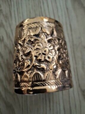 Storyteller Large Copper Cuff